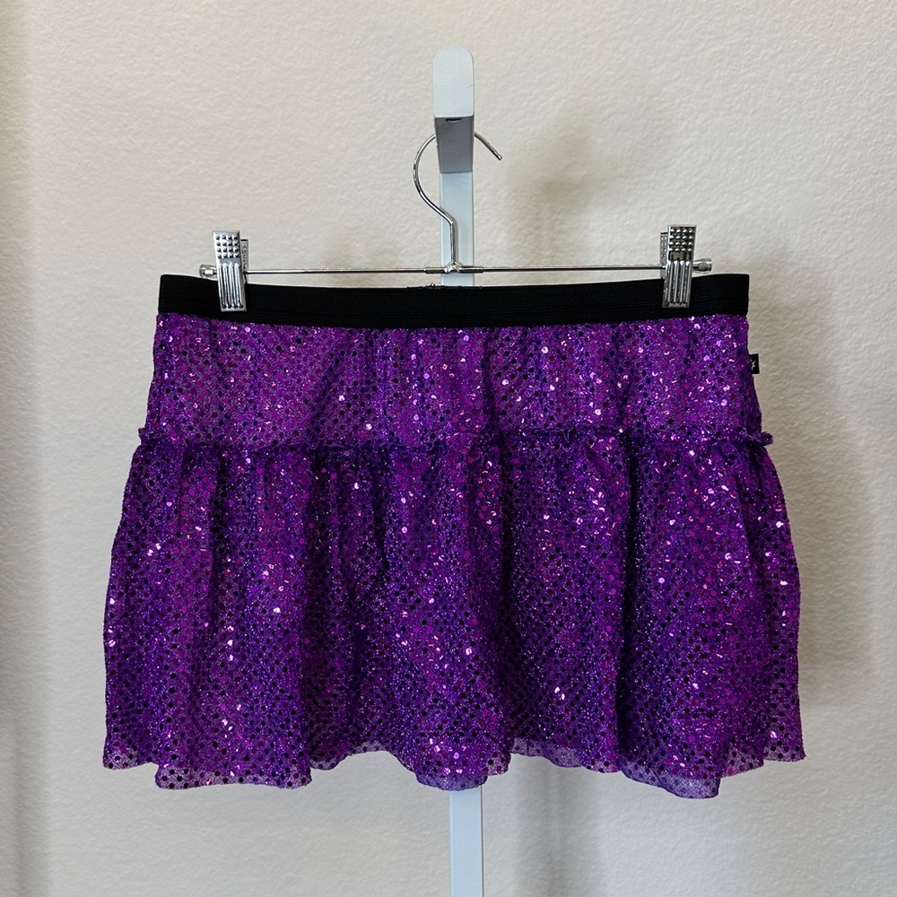 Sparkle Athletic Purple Skirt